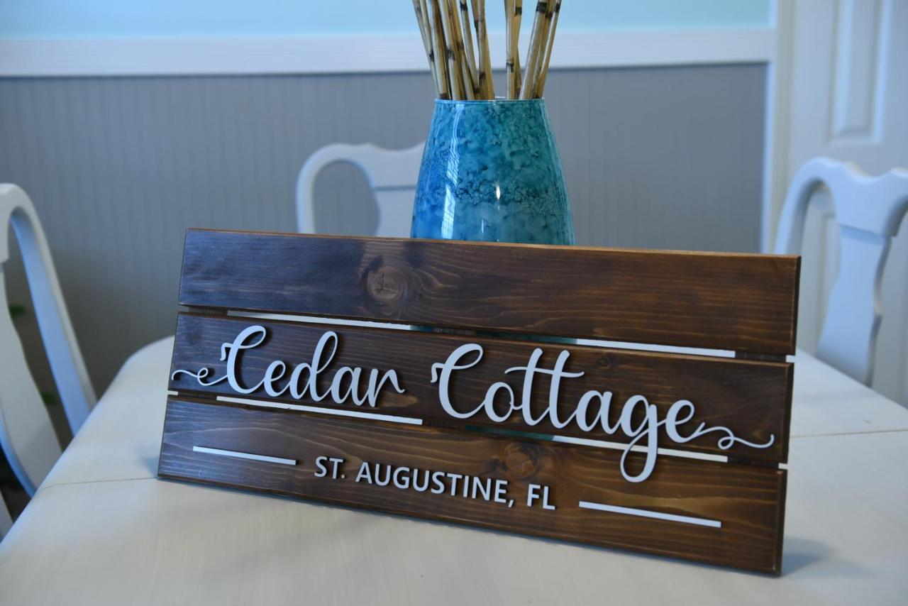 Cedar Cottage - Newly Renovated, Walk Downtown Saint Augustine Exterior foto